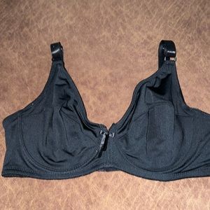 Body Embrace Black Unlined Bra